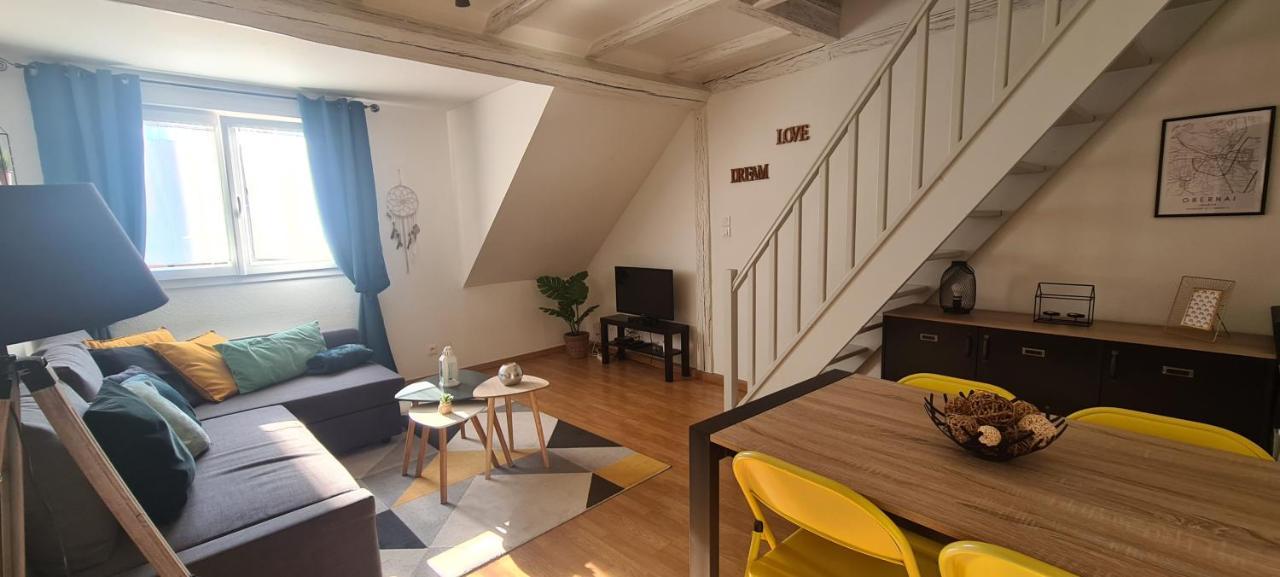 Duplex Au Centre Avec Parking - L'Etoile Apartment Obernai Ngoại thất bức ảnh